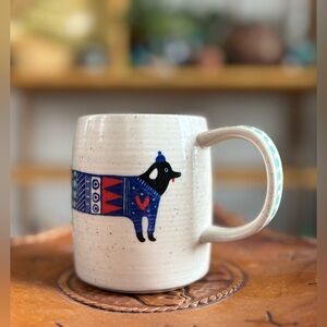 SowiesoWies For Anthropologie Sowie Sowie Dog Dachshund Coffee Cup Mug Speckled